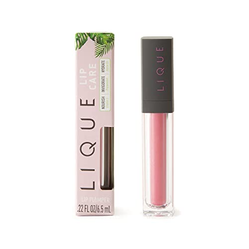 LIQUE Cosmetics Shimmer Lip Plumper, infuziran pepermint ulje & Vitamin E za njegu, Enhanced