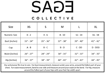Sage Activeweard Ženska struka 7/8 Tajice-vlaga Wicking Tummy Control Stretch Atletic High Rite Yoga Pant