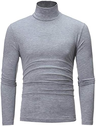 Muška košulja Turtleneck Lightweight Slim Fit Basic Tops Comfy Soft Thermal Casual Donjeg donjeg pulover