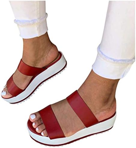Papuče za žene na otvorenom Flops Flip cipele žene debeli modni donji klinovi ljeto žene slajdovi sandale planinarenje sandale