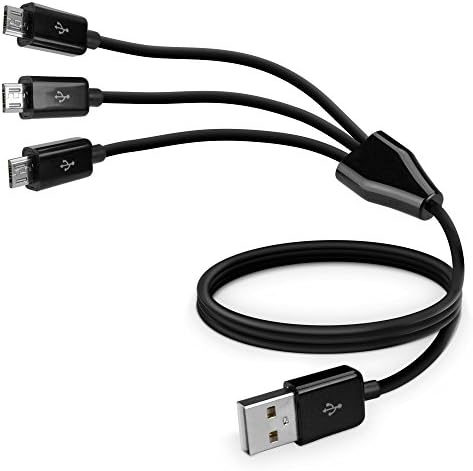 Boxwave Cable kompatibilan sa JBL Tune 500BT - Multicharge microusb kabel, višestruki kabel za punjenje Micro USB kabel za JBL Tune 500BT - crno