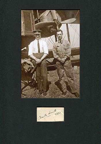 Aviator Keith Smith Autograph, potpisan je kapljenje