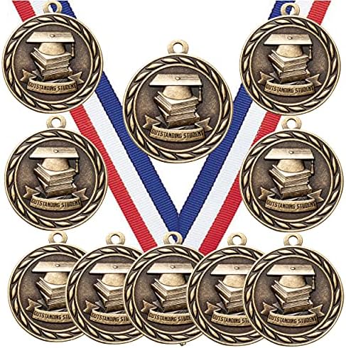 10 paketa izvanrednih studentskih školske medalje zlatne medalje sa nagradama iz vrata