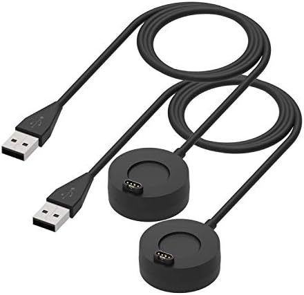 Punjač od 2 pakovanja kompatibilan sa Garmin Approach S62 priključnom postoljem punjača zamena prenosne priključne stanice za punjenje + USB kabl za kabl