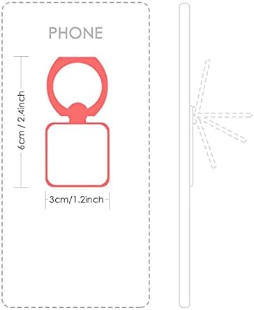 Kineska karaktera komponenta Xi kvadratni nosač zvona za mobitel nosač nosača univerzalna podrška poklon