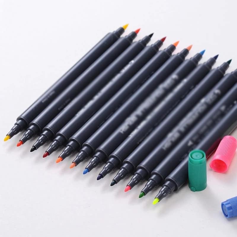 JRDHGRK markeri set boja dvostruki vrh četkica za crtanje slikanje vodkolor Art Marker olovke za manga umetnicke zalihe
