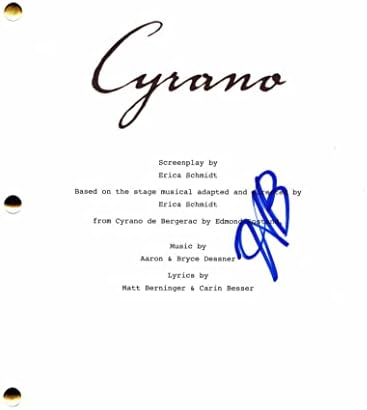 Haley Bennett potpisao Autograph Cyrano Cijeli film s skriptama - Kontaktiranje: Peter Dinklege, plitka, djevojka u vozu, veličanstvena sedam