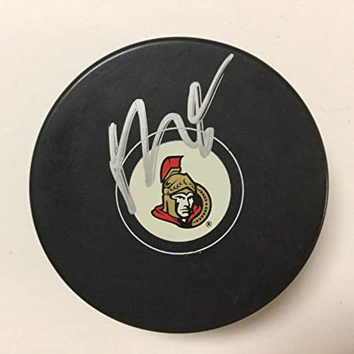 Ottawa Senators Hockey Puck b-Autographed NHL Pucks
