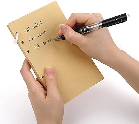 Mala notepad Pocket Notebook, Memo Pad Mini spiralni časopis Punilo labav list papir 7.2 x 5