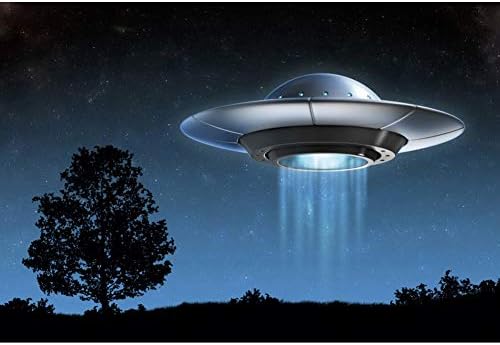 DORCEV 10x6. 5ft UFO pozadina svemirski brod leteći noćni vanzemaljac tema zabava fotografija pozadina UFO invazija zemlja Naučna fantastika avantura tema zabava torta stol Baner dječak za odrasle foto Studio rekviziti