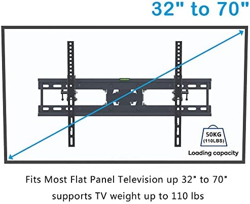 Zidni nosač od nehrđajućeg čelika za više od 3-70 inča ravne zakrivljene televizore, mali TV zid stanja do