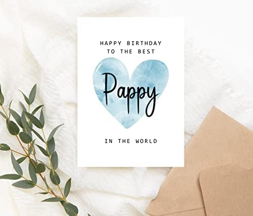 MoltDesigns Sretan rođendan najboljoj Pappy čestitki na svijetu-Pappy rođendanska čestitka-Pappy
