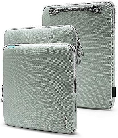 TomToc zaštitni čahura za laptop za 13-inčni macBook Air M2 / A2681, M1 / ​​A2337, 2022-2018, MacBook Pro 13 m2 / A2686, M1 / ​​A2338, 2022-, 12.9 iPad Pro 5. / 4. / 3. gen, Cordura voda- Otporan slučaj Macbook-a