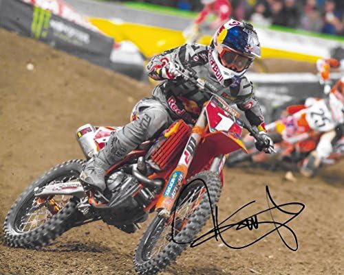 Ryan Dungey, Supercross, Motocross, Freestyle Motocross, Potpisan, Autographing, 8x10 fotografija, Coa s