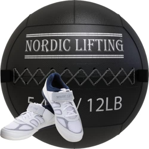 Nordijska Podizna zidna Lopta 12 lb paket sa cipelama Venja veličina 8.5-Bijela