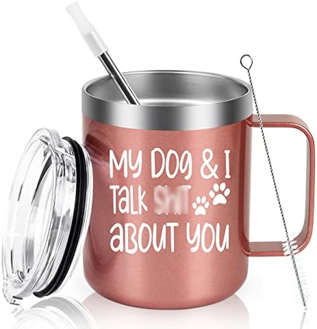 Gingprous pas mama pokloni za ljubitelje pasa, moj pas i ja razgovaramo o tebi izolovana šolja za kafu,