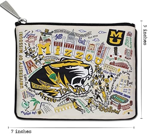 CATSTUDIO University of Missouri Collegiate Collectine torbica za torbicu | Drži vaš telefon, kovanice, olovke, šminku, pseće poslastice i tech alate