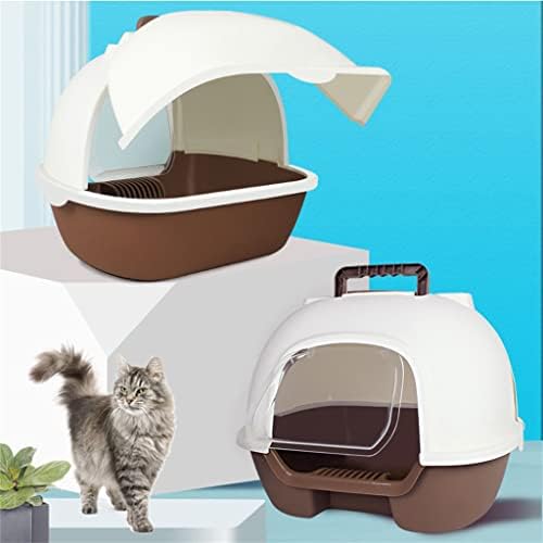 Mačke Nosiljka Prenosiva Kutija Za Smeće Za Mačke Potpuno Zatvorena Zadnja Preklopna Mačka Toaletna Dezodorans