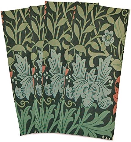 Alaza William Morris Flowers Flower Prints154 Kuhinjski ručnici upijajući ručnici za suđe meka odjeća za