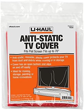 U-Haul Anti - statički TV Cover-70& 34; x 42& 34;