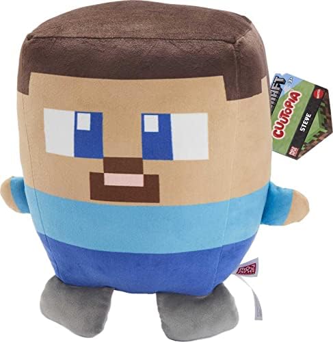 Minecraft Cuutopia 10-u Steve Plush karakter, meke zaobljene jastuk lutku, video igre inspirisan kolekcionarski igračka poklon za uzrast 3 godina & amp; Stariji