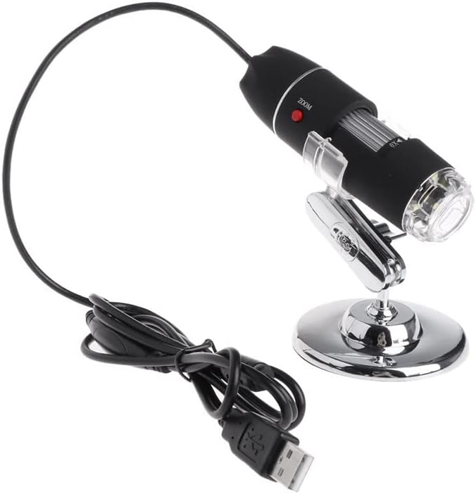 Komplet opreme za mikroskop za odrasle 8 LED USB digitalni mikroskop 500x microscopio Lab potrošni materijal