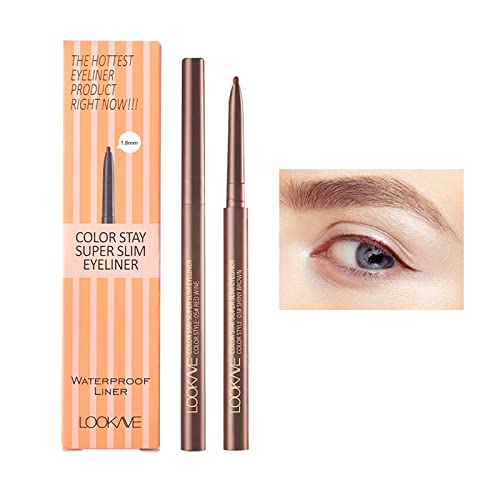 Šareni gel olovka za oči, visoko pigmentirana pjenušava olovka za oči za festivalsku svakodnevnu šminku očiju