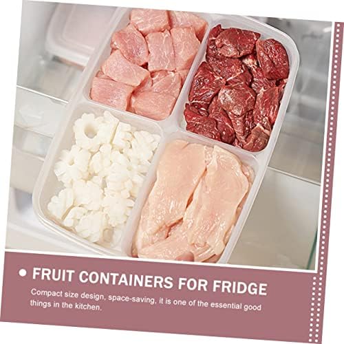 Veemoon pakovanje hrskava posuda za testeninu kontejneri za voćnu užinu frižider kutija za čuvanje sveža kutija Bento kutija kontejneri sir kutija za frižider posuda za slaninu za knedle u frižideru