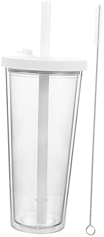 Upkoch 1 Set mleko čaša čaša Staklo Staklo stakla za piće od nehrđajućeg čelika sippy čaše za pušenje širine usta Sondowie čaše za boce sa vodom hladna kavana šalica plastična čaša za piće