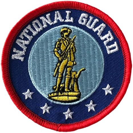 Nacionalna garda Sjedinjenih Država iz vezena zakrpa, sa ljepilom željezom