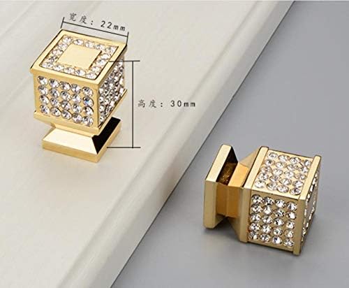 Veleprodajna modna luksuzna dijamantna ladica za cipele gumb za gumbu povukli srebrni zlatni crni