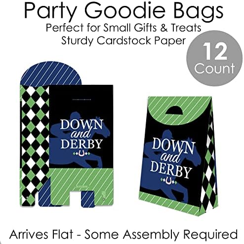 Velika tačka sreće Kentucky Konjski derbi - Konjski trka poklon za poklon usluge - Party Goodie Boxes - set