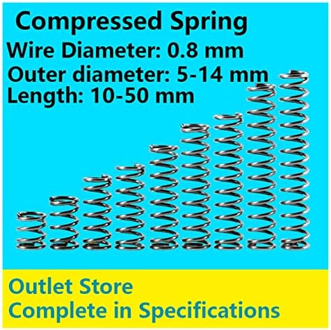 Kompresioni opruge pogodni su za većinu popravke i kompresije opružne proljeće Proljetna veličina opruge