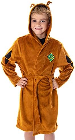 INTIMO Scooby Doo Unisex deca Ja sam Scooby karakter kostim Ultra-Meki plišani bade mantil za dečake i devojčice