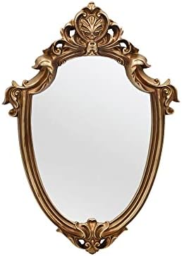 OIGUMR zidni štit ogledalo ogledalo zidni dekor Vintage ogledalo