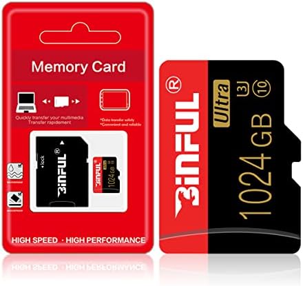1024gb Micro SD kartica sa SD karticom Adapter klase 10 velike brzine 1TB Micro SD memorijska kartica za kameru,telefon,računar,Dash Cam,Tahograf,Tablet, Drone