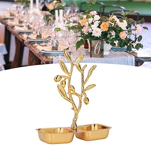 Jeanoko Gold voćni ladici, nordijski stil zlatni zlatni zdjelu za stolove