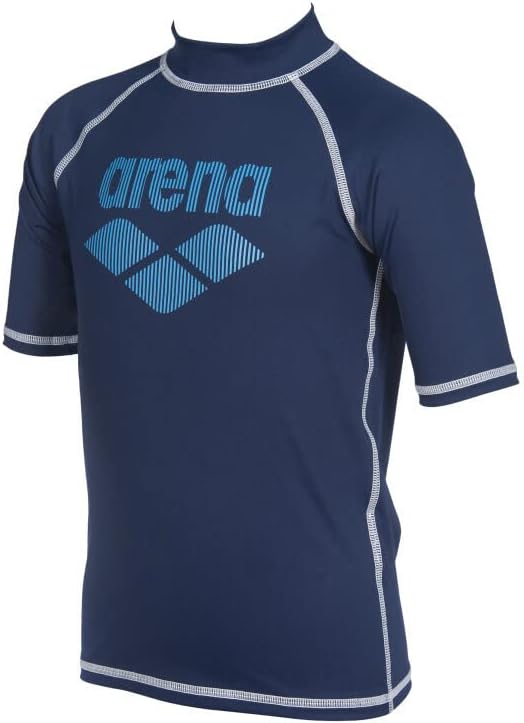 Arena Boys ' standardni kratki rukav osip prsluk, plivačka košulja sa Uv zaštitom od sunca