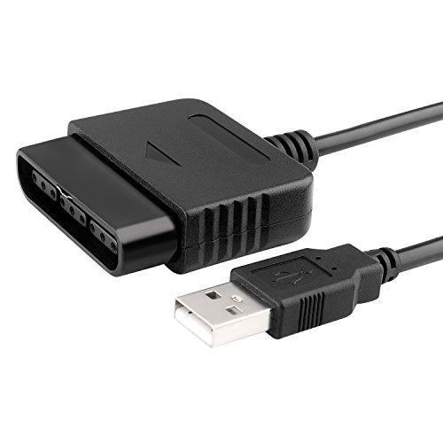 Insten zamjenski Adapter za kontroler kompatibilan sa PS2 na PS3 Playstation Adapter za kontroler USB Converter