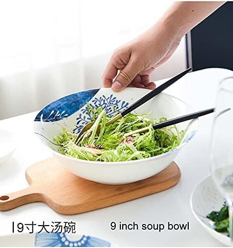 Liuzh 32 kom. Jingdezhen keramički pribor za jelo kuhinje posuđe za kuhinjske posuđe za večeru keramičke