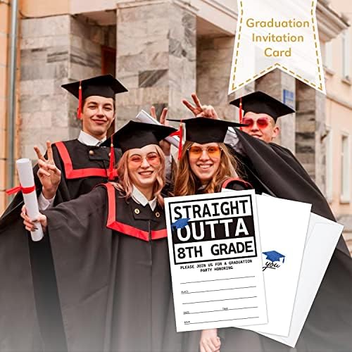 25 kom. Diplomirane pozivnice sa kovertama za diplomirani - 2023 Dobavljači za maturanturtu - Fakultetska srednjoškolska