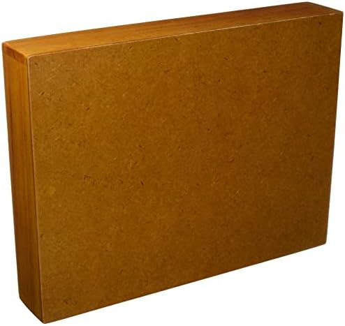 Maruwa Boeki 100363102 Curblewood Flat Collection Box, Amber