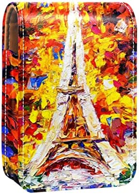 Mini ruž za usne sa ogledalom za torbicu, Eiffelov toranj Paris Portable Case Holder organizacija
