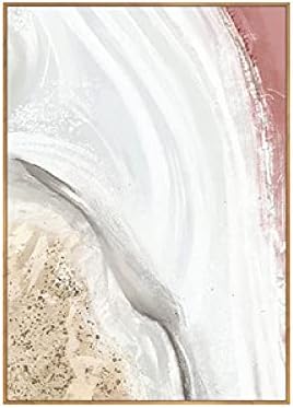 Jfniss ulje za ručno slikano-toplo ružičasto apstraktno moderno šareno platno Ručno obojene slike umjetničko djelo za dekoracije spavaća soba dnevni boravak zidna Umjetnost ručno oslikano ulje,150x200cm